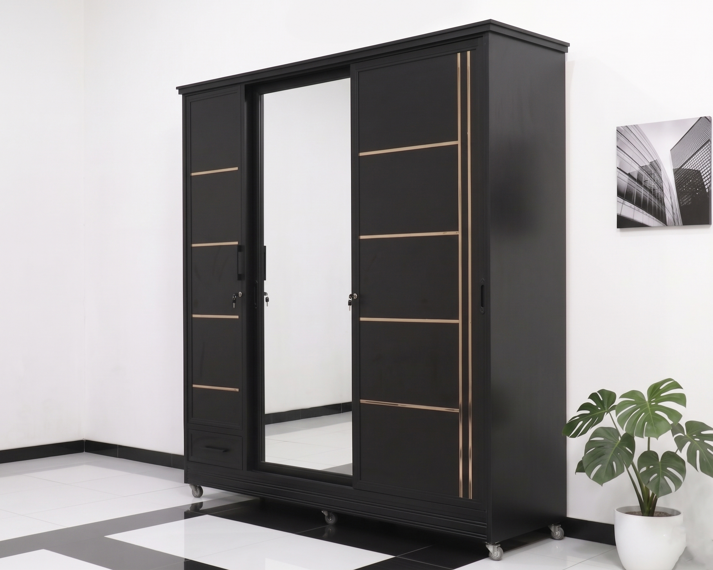 Lemari Wardrobe Built-in