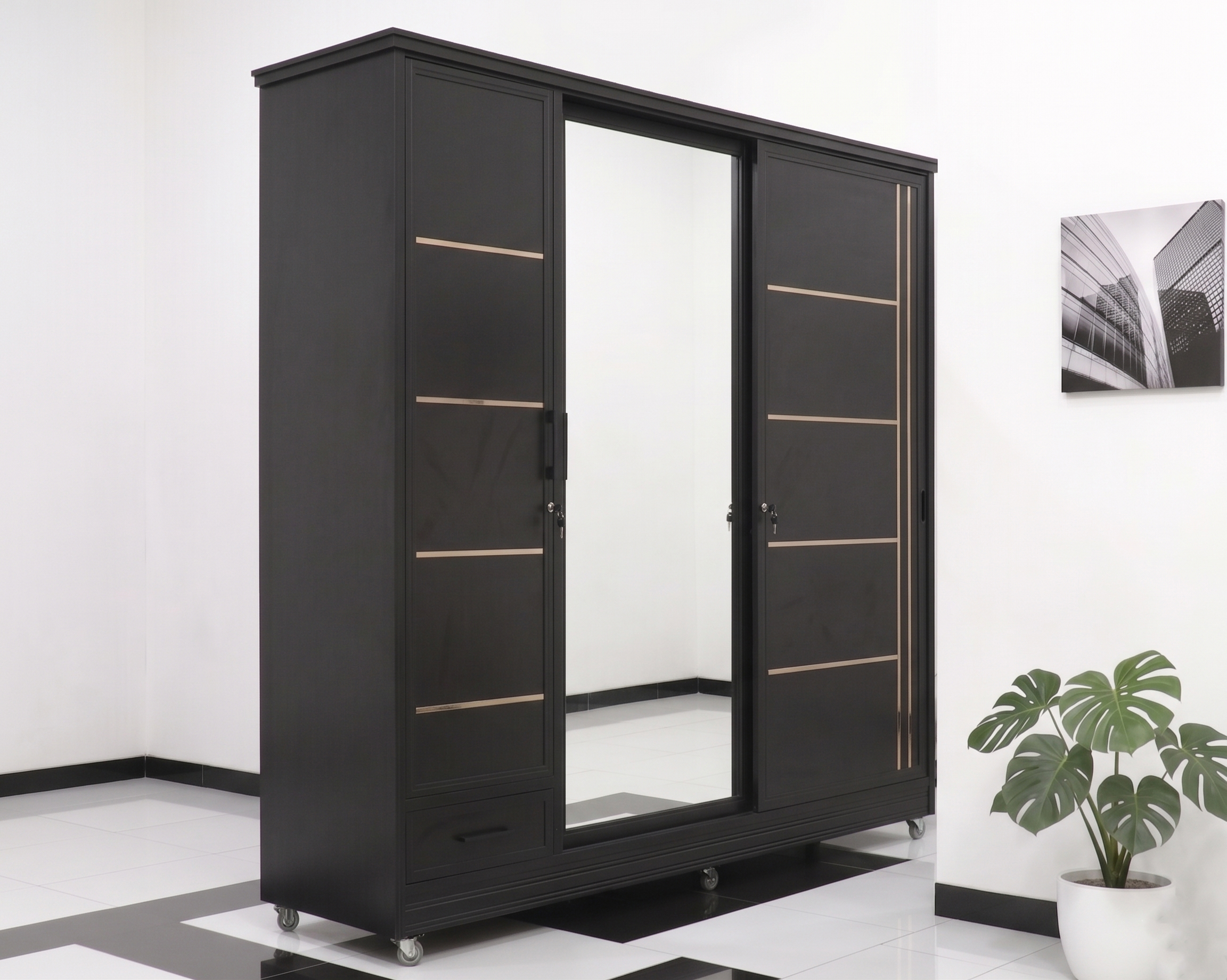 Lemari Wardrobe Built-in