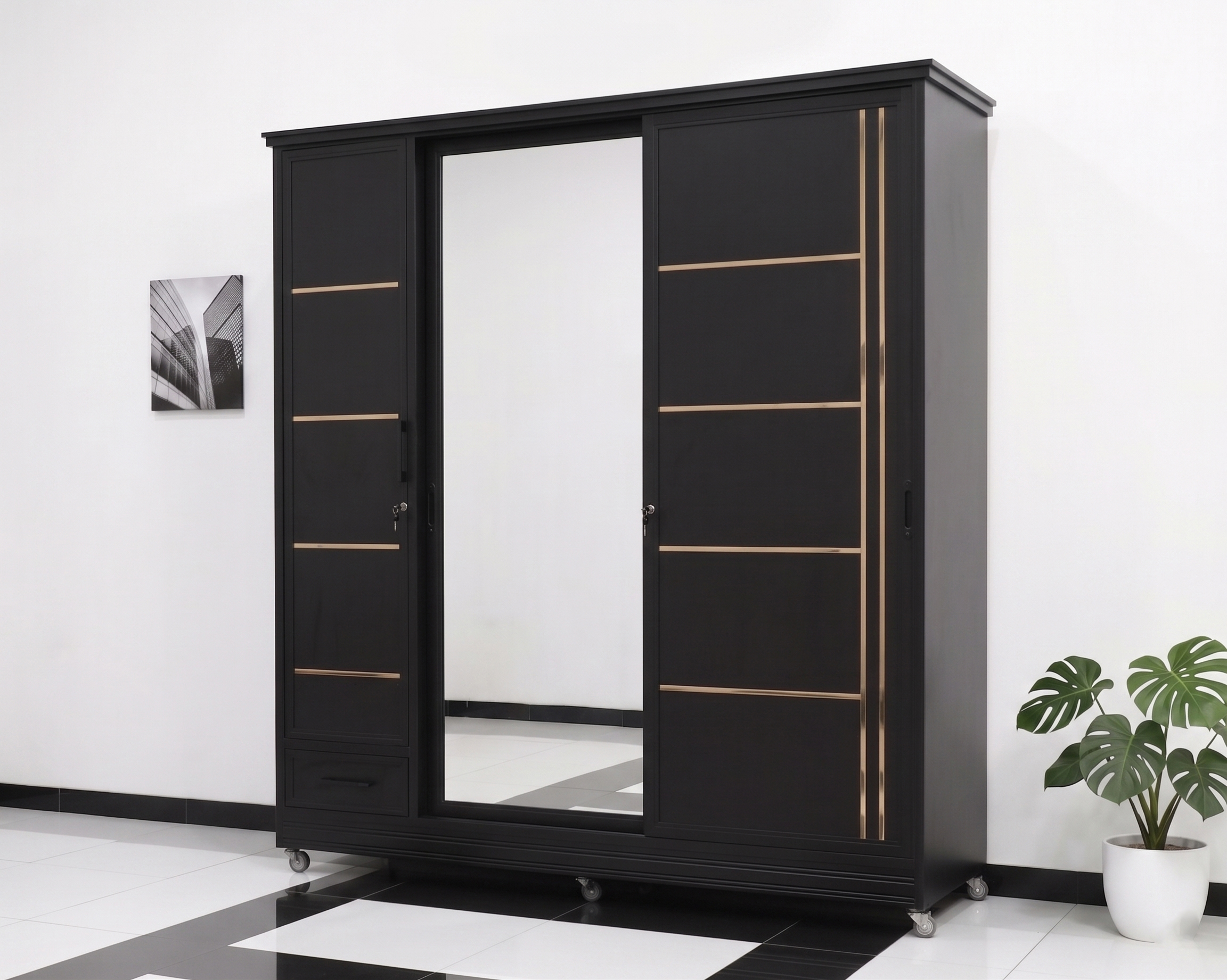 Lemari Wardrobe Built-in